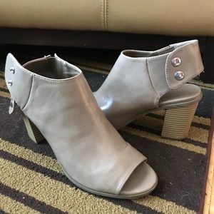 Madden Girl Open Toe Bootie